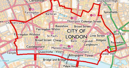 City of London property development pipeline - City of London